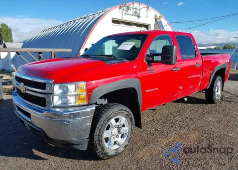 2012 Chevrolet Silverado 2500Hd Lt из США, поврежденный, VIN 1GC1KXCG2CF153027